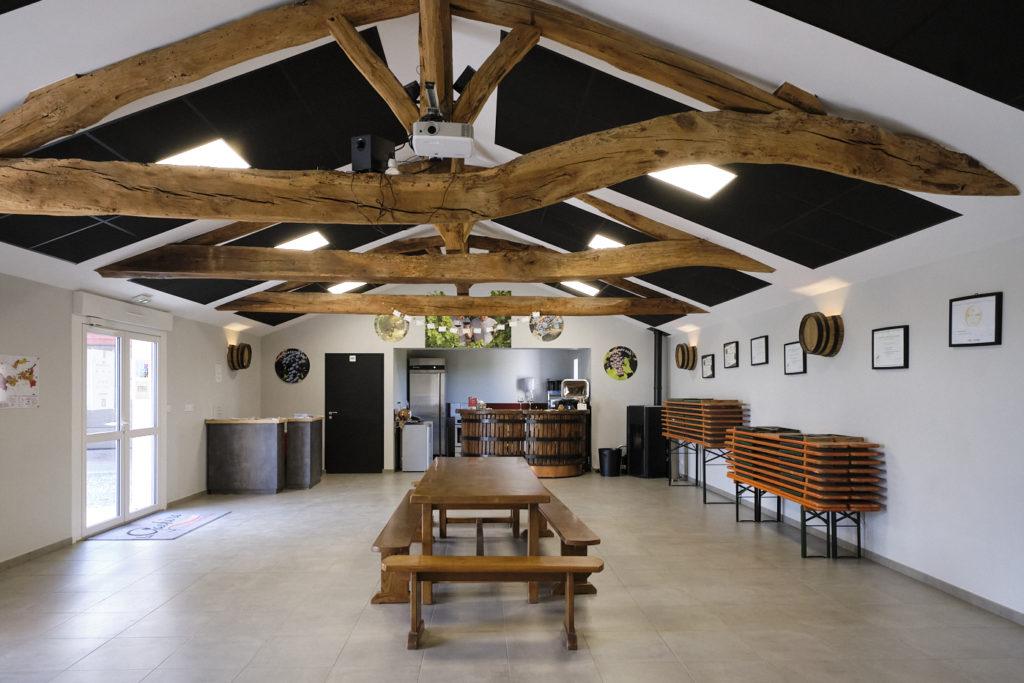 Une salle de réception pour accueil clients