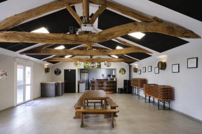 Une salle de réception pour accueil clients