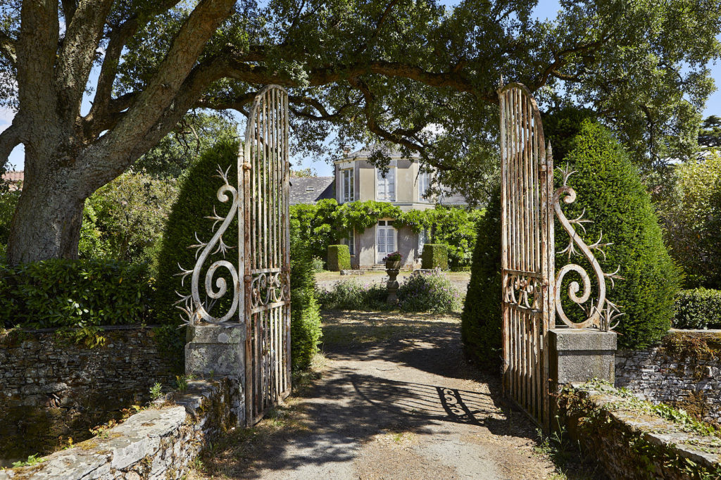 Un château de domaine viticole en Val de Loire
